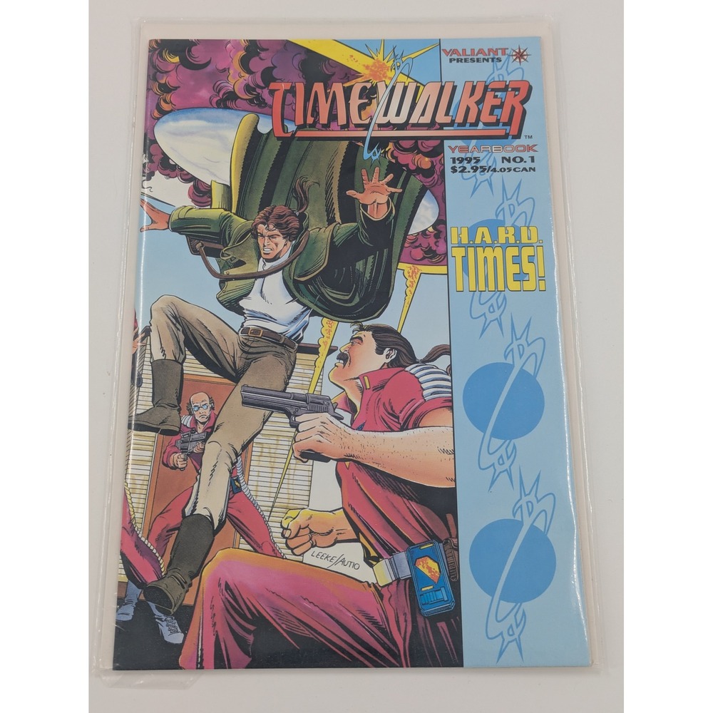 Valiant Presents Timewalker Yearbook No. 1 1995 H.A.R.D. Times Comic Book